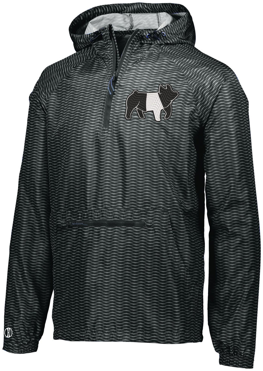 Holloway Range Pack Jacket with Black and White Show Pig Maggie Maize