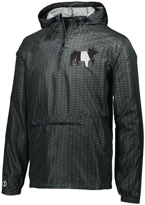 Holloway Range Pack Jacket with Black and White Show Pig