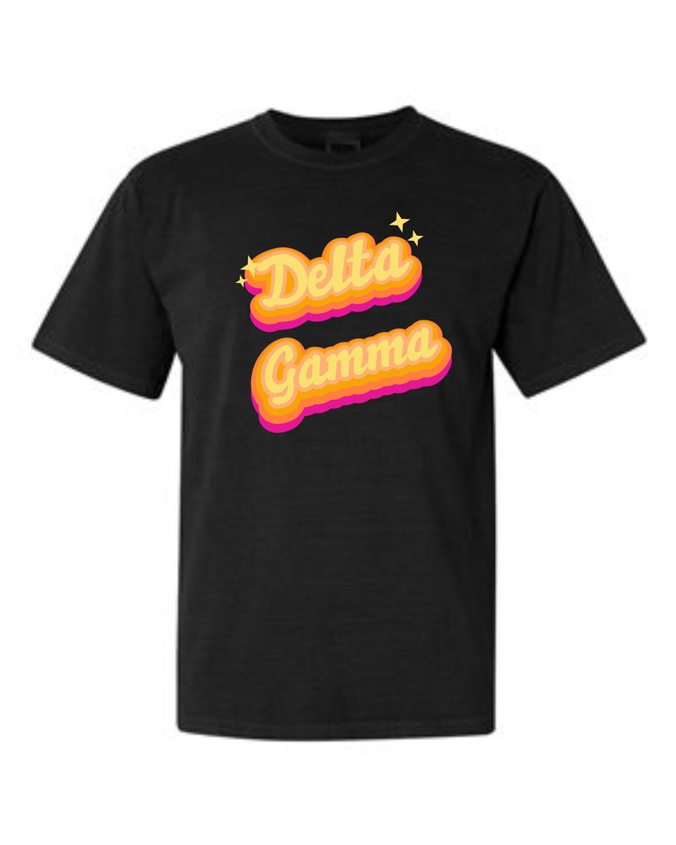 Delta Gamma Comfort Colors Retro Shirt – Maggie Maize