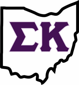 Sigma Kappa State Sticker