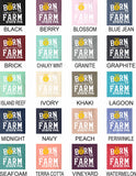 FFA Born to Farm Shirt with White letters - South Carolina