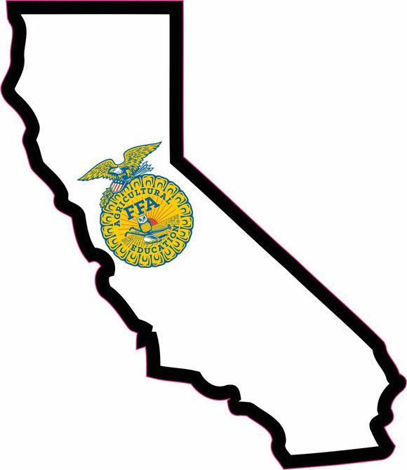 FFA State Sticker - California