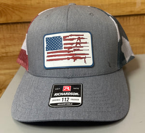 Star & Stripes Richardson 112 Gun Patch Hat