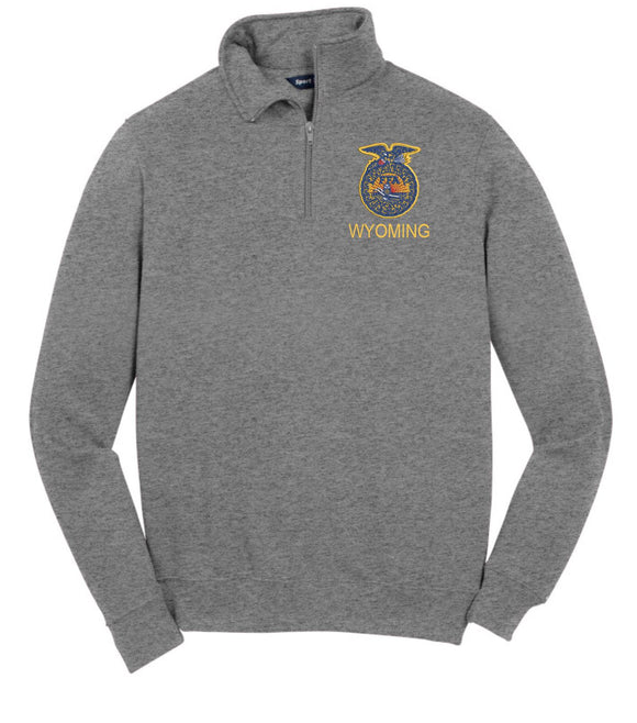 FFA Quarter Zip Sweatshirt - Wyoming