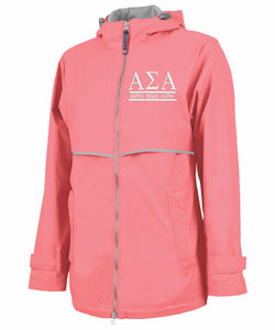 Alpha Sigma Alpha Rain Jacket