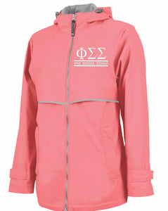 Phi Sigma Sigma Rain Jacket