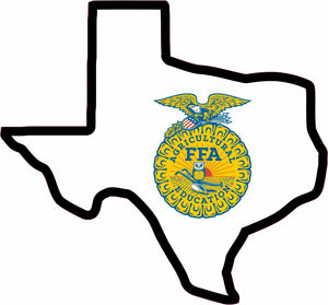 FFA State Sticker - Texas