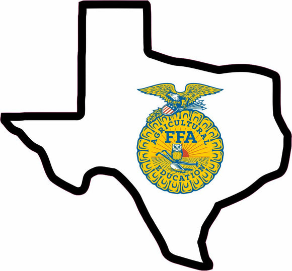 FFA State Sticker - Texas