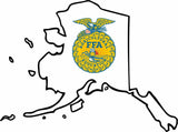 FFA State Sticker - Alaska