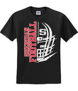 Sheridan Football Schedule shirt Jerzees brand