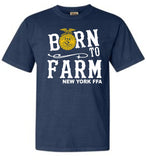 FFA Born to Farm Shirt with White letters - New York