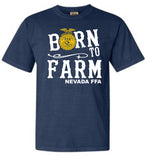 FFA Born to Farm Shirt with White letters - Nevada