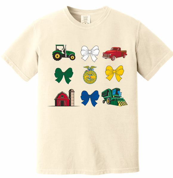FFA Bow Shirt with Farm