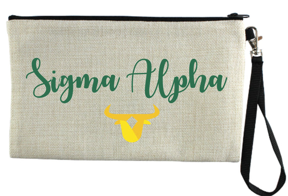 Sigma Alpha Cosmetic Bag