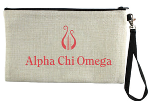 Alpha Chi Omega Cosmetic Bag