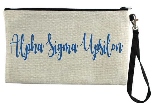 Alpha Sigma Upsilon Cosmetic Bag