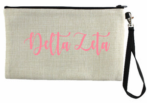 Delta Zeta Cosmetic Bag