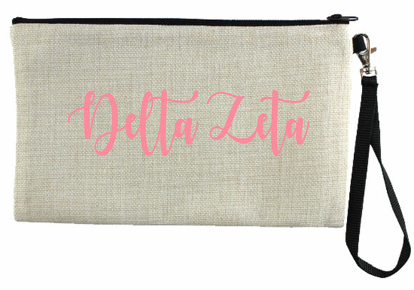 Delta Zeta Cosmetic Bag