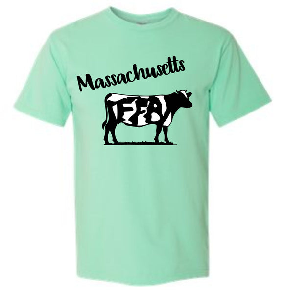 FFA Cow Shirt - Massachusetts