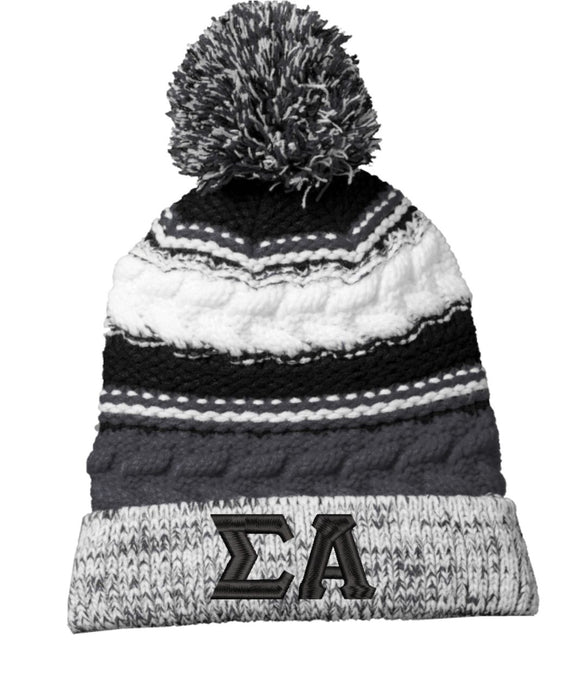 Embroidered Sigma Alpha Toboggan