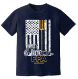 FFA Tractor Shirt with Flag - Alabama