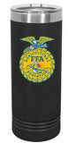 FFA Black 20oz Skinny Tumbler