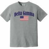 Delta Gamma  Comfort Colors Flag T-Shirt