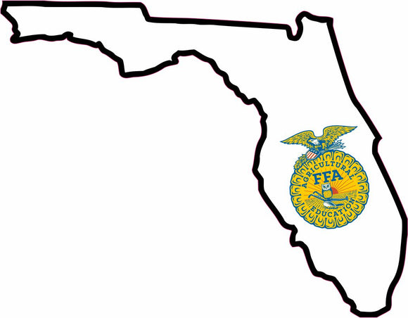 FFA State Sticker - Florida