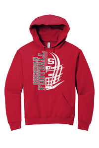 Sheridan Football Hoodie with schedule