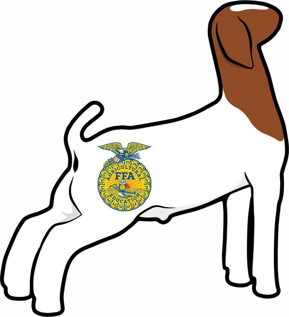 FFA Goat Sticker