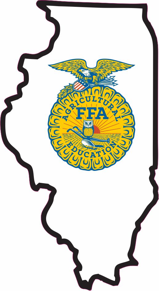 FFA State Sticker - Illinois