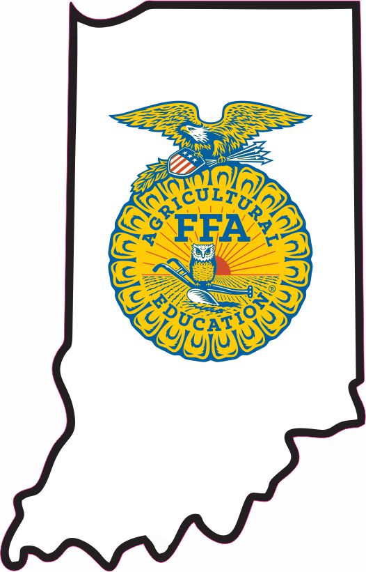 FFA State Sticker - Indiana