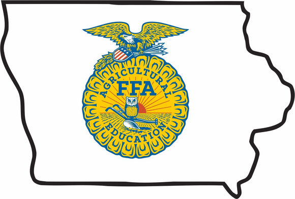 FFA State Sticker - Iowa