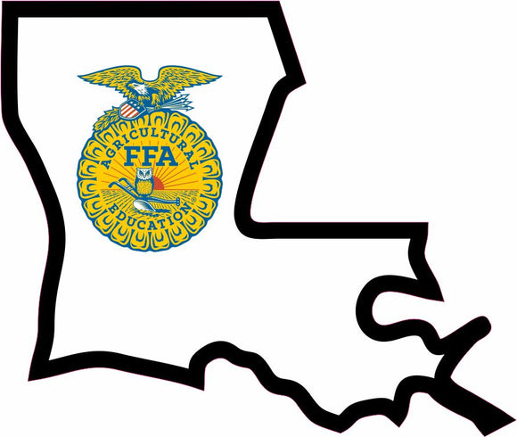 FFA State Sticker - Louisiana