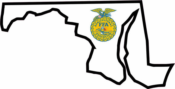 FFA State Sticker - Maryland