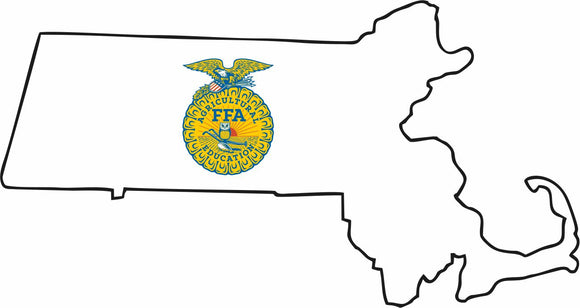 FFA State Sticker - Massachusetts