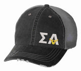 Sigma Alpha Embroidered Logo Hat