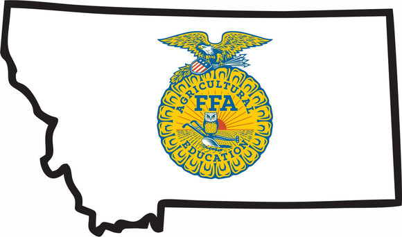 FFA State Sticker - Montana