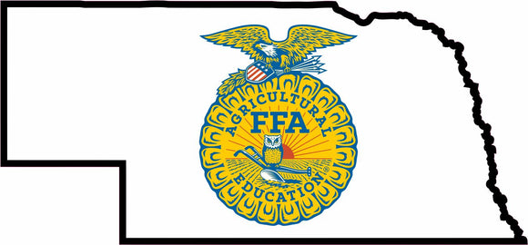 FFA State Sticker - Nebraska