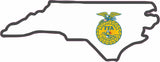 FFA State Sticker - North Carolina