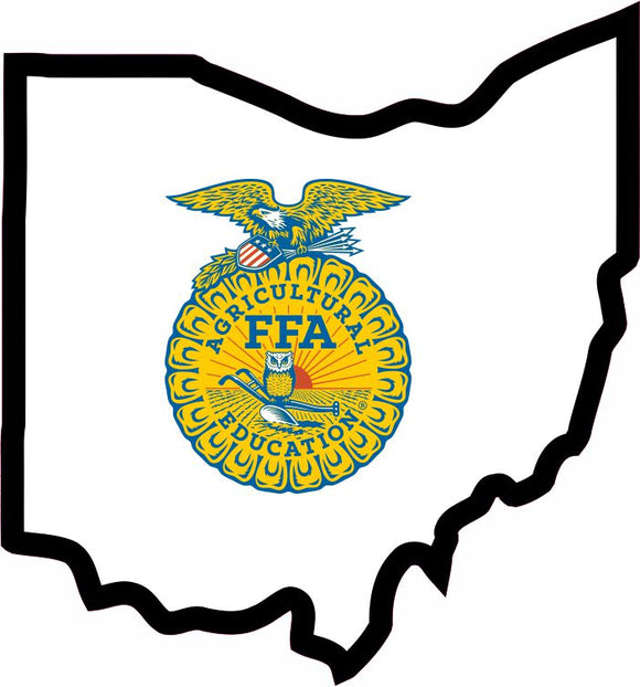 FFA State Sticker - Ohio