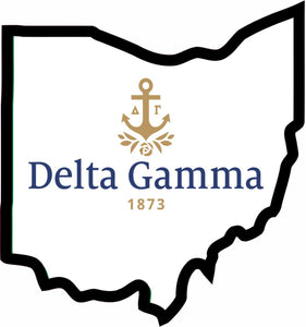 Delta Gamma State Sticker