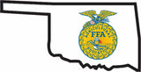 FFA State Sticker - Oklahoma