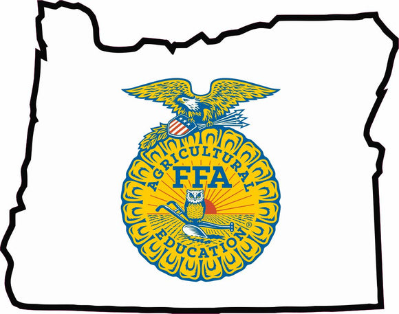 FFA State Sticker - Oregon