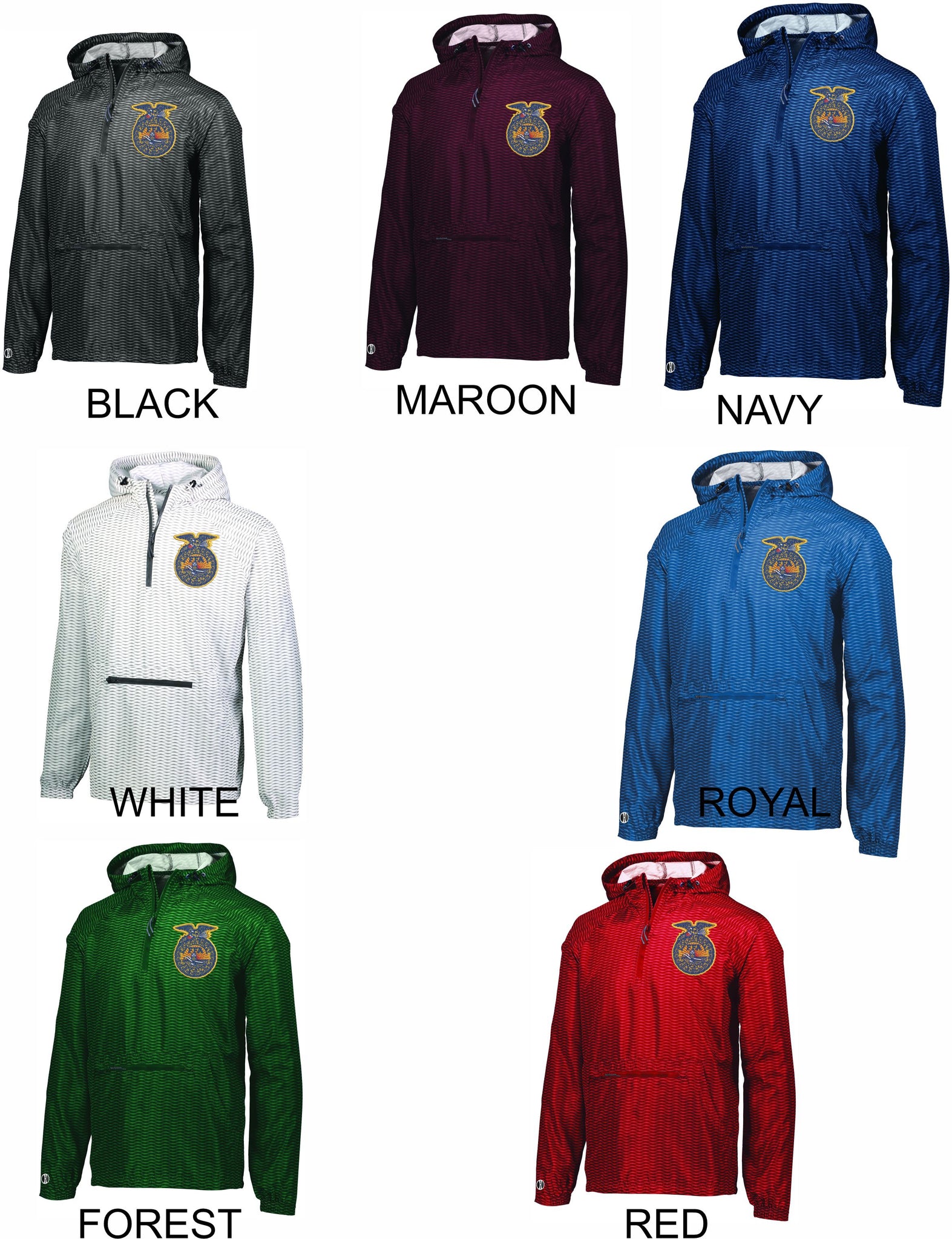 Holloway Range Pack Jacket with FFA Emblem and Name – Maggie