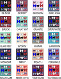 Patriotic Steer Bow Shirt