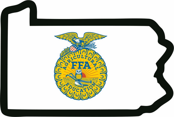 FFA State Sticker - Pennsylvania