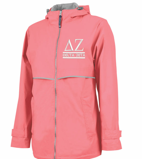 Delta Zeta Rain Jacket