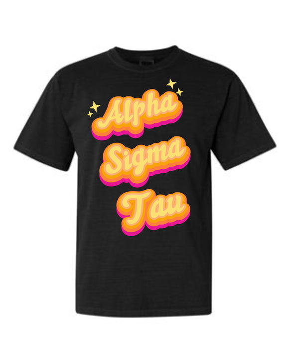 Alpha Sigma Tau Retro Shirt