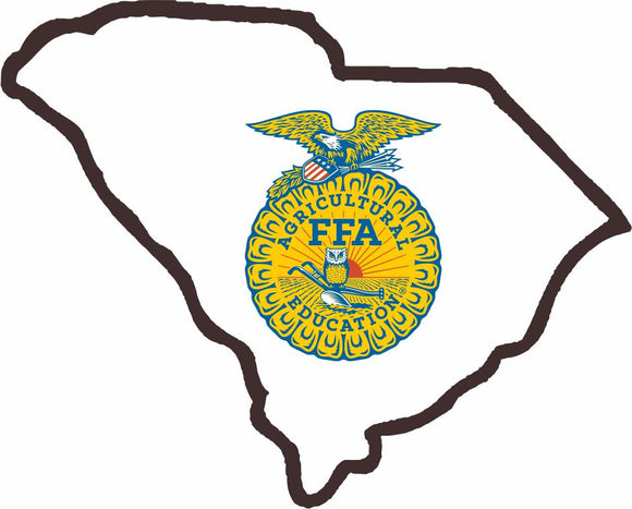 FFA State Sticker - South Carolina
